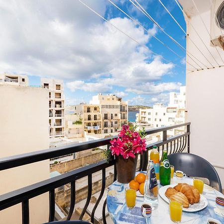 Seashells Apartments With Terrace, Just Off The Seafront In Bugibba - By Getawaysmalta San Pawl il-Baħar Extérieur photo