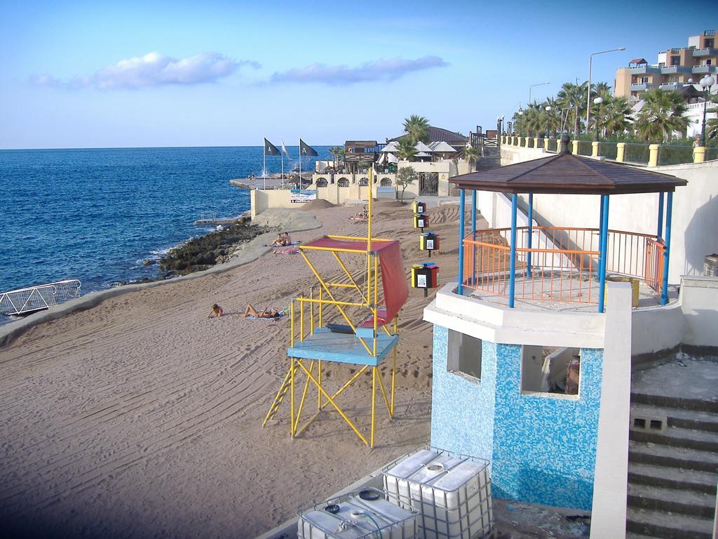 Seashells Apartments With Terrace, Just Off The Seafront In Bugibba - By Getawaysmalta San Pawl il-Baħar Chambre photo
